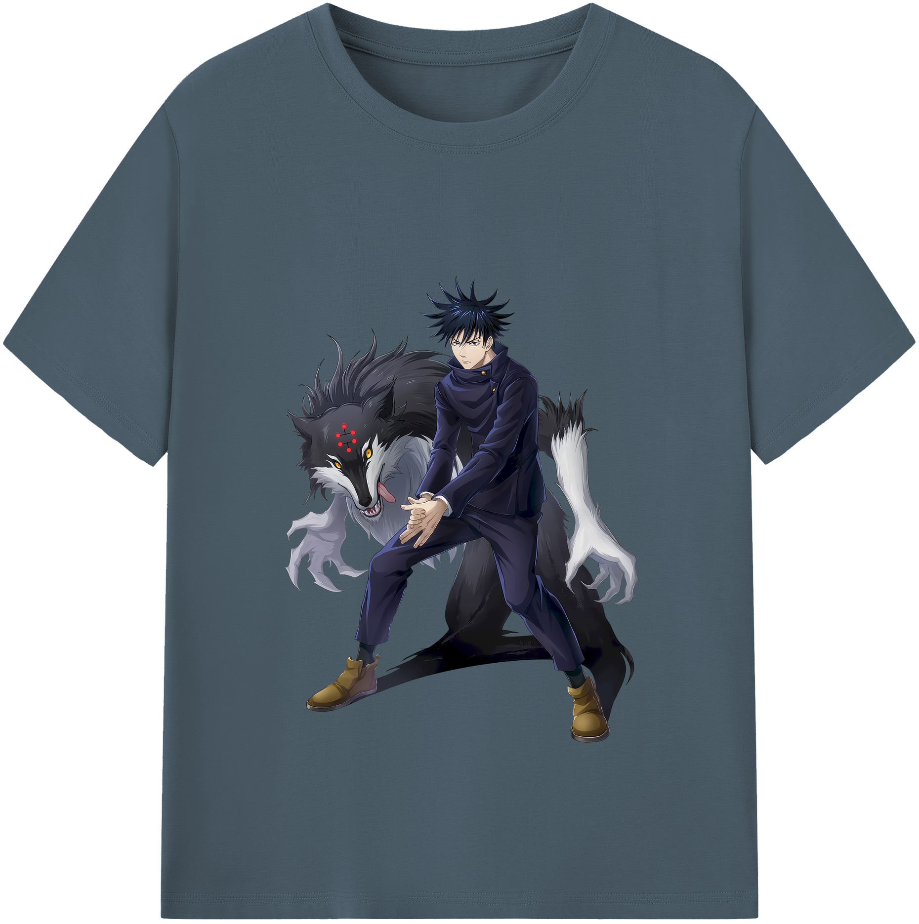 （画像用） 呪術廻戦 Jujutsu Kaisen 綿100％半袖Tシャツ（フロントプリント）